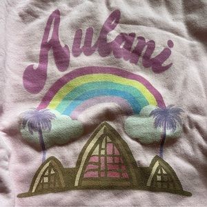 Aulani Sweatshirt Pink Size Small